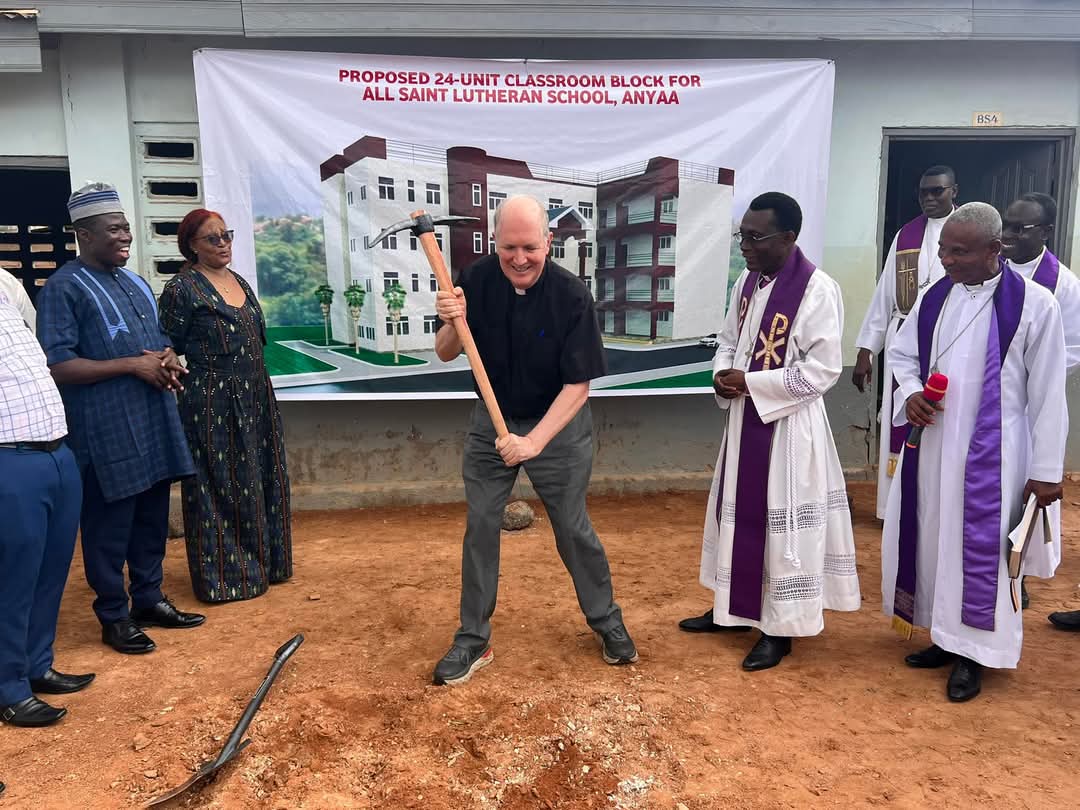 Evangelical Lutheran Church cuts sod for GH¢12m classroom facility